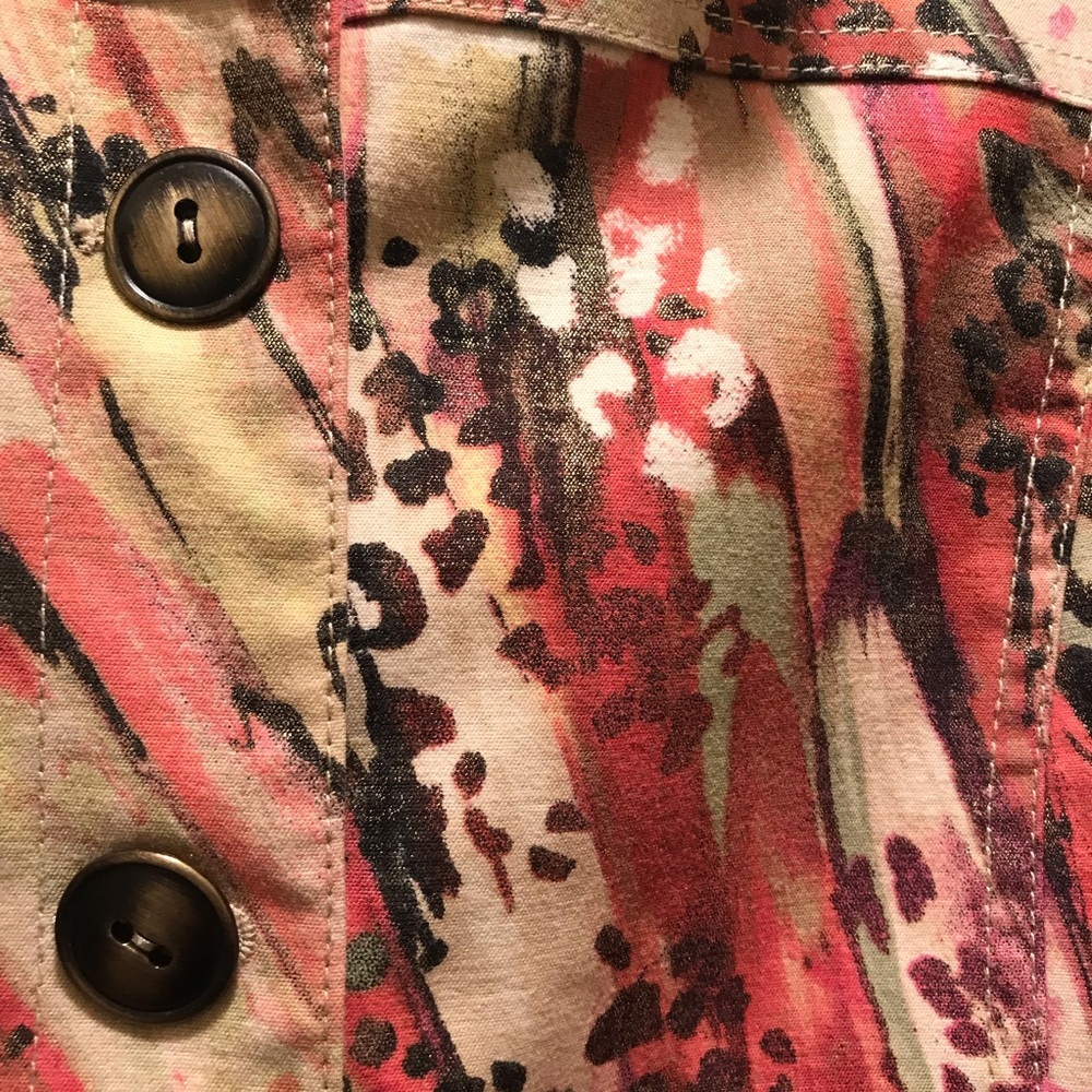 Chico’s Multicolored Lightweight Jacket - image 3